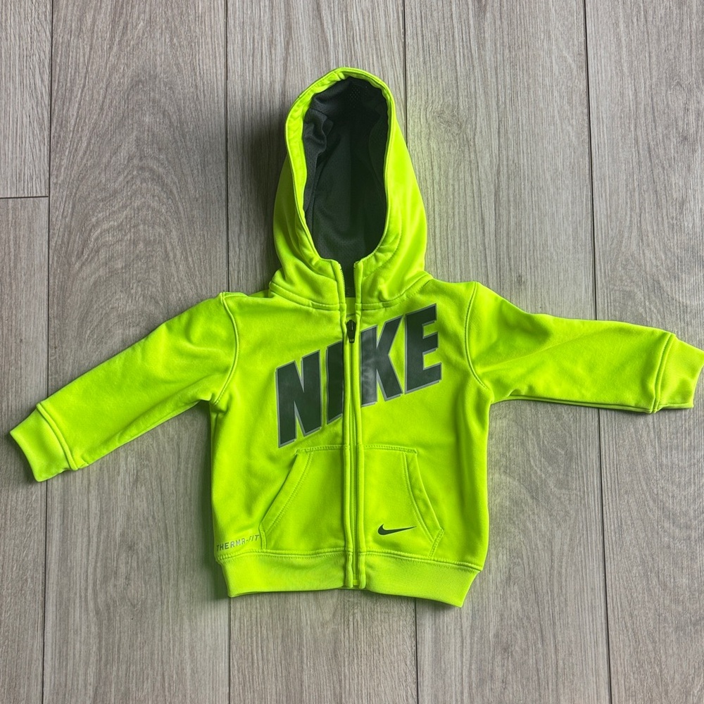 Nike Kids Bright Lime Hoodie